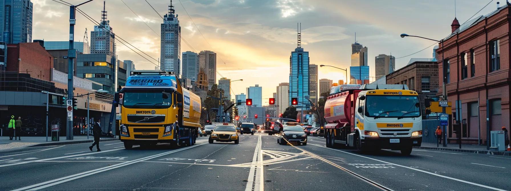 Melbourne Tow Truck Fleet servicing extensive areas across Melbourne CBD and suburbs.